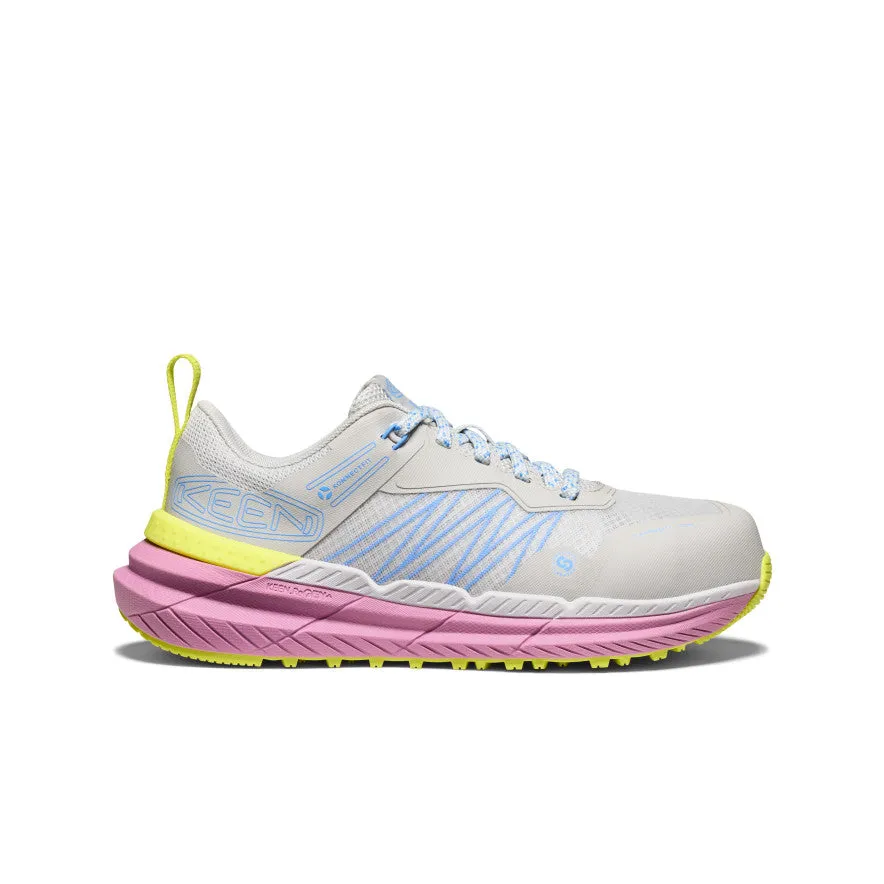 Vacation Shoes Women's Speedworks ESD Work Sneaker (Carbon Toe)  |  Alloy/Moonlight Mauve