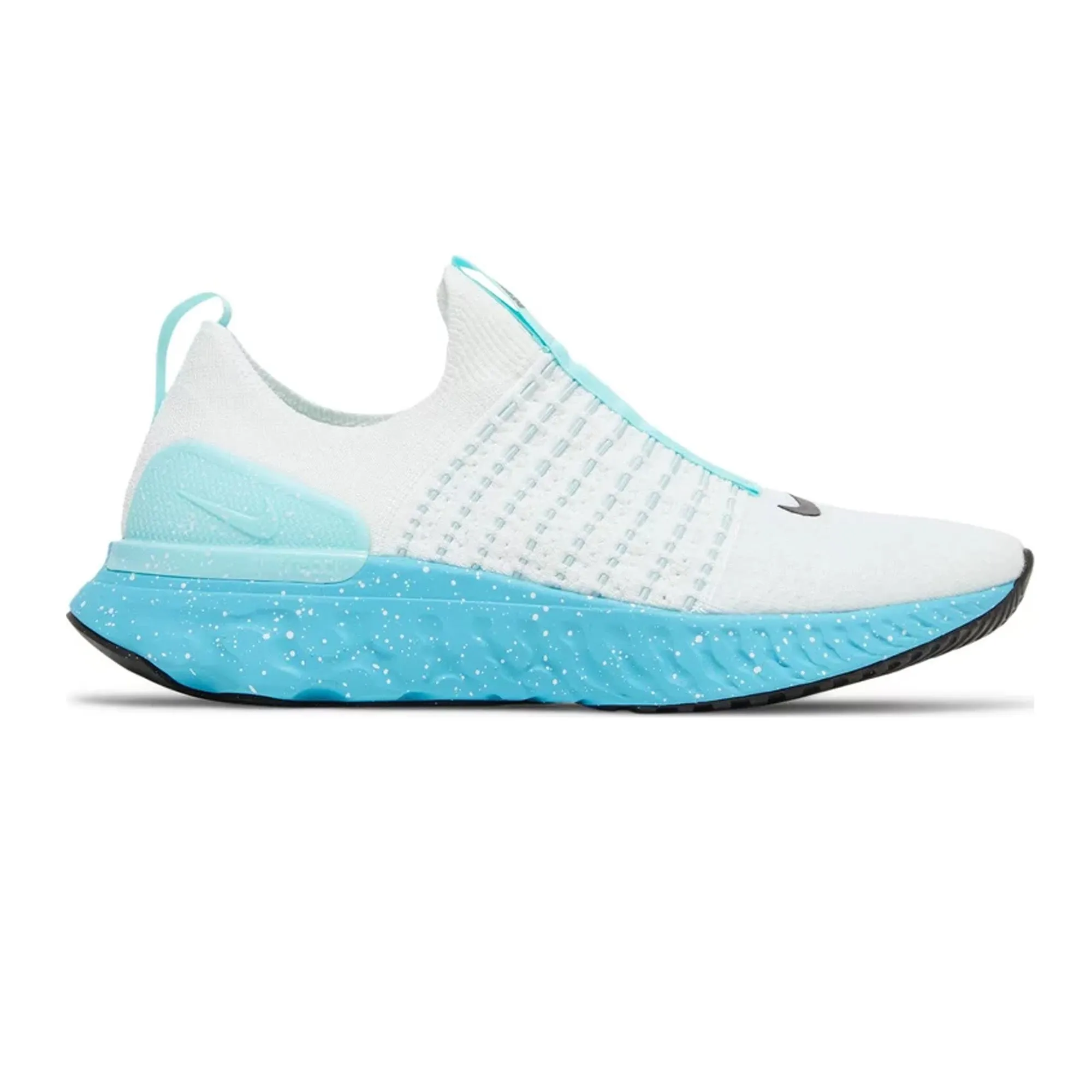 Nike React Phantom Run Flyknit 2 'White Glacier Blue' (2022) Suede Soft