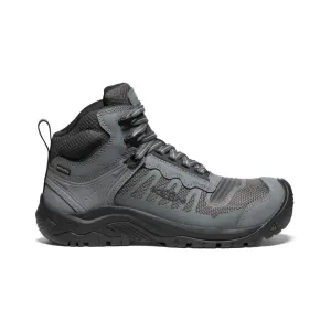 Round Toe Men's Reno Mid Waterproof (Carbon Toe)  |  Magnet/Black