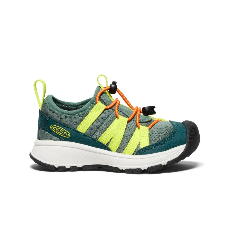 Toddlers' Motozoa Sneaker  |  Sea Moss/Scarlet Ibis Stretchable