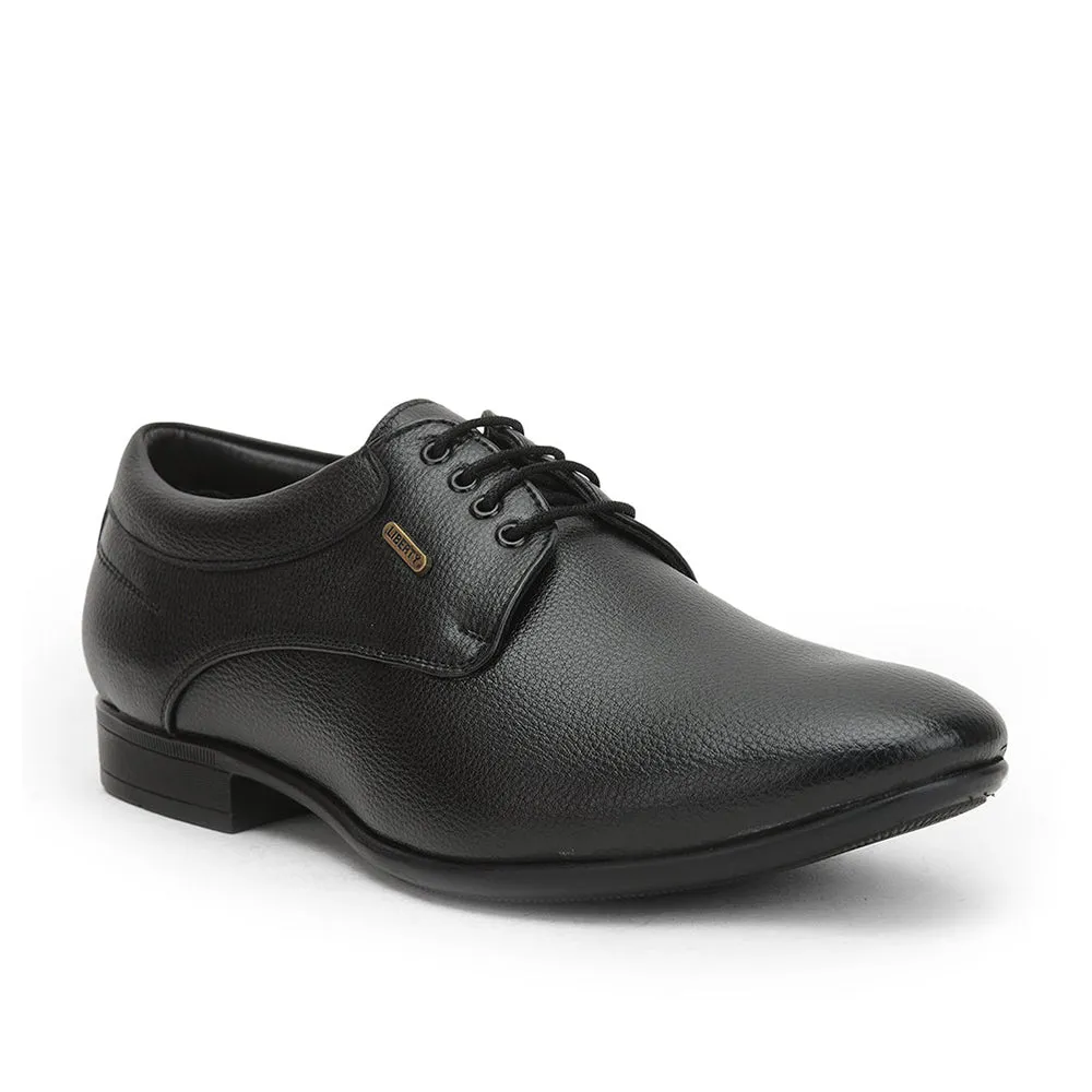 Trust Shade Soft Leather Fortune (Black) Formal Lace Up Derby Shoes For Men HOL-110 By Liberty