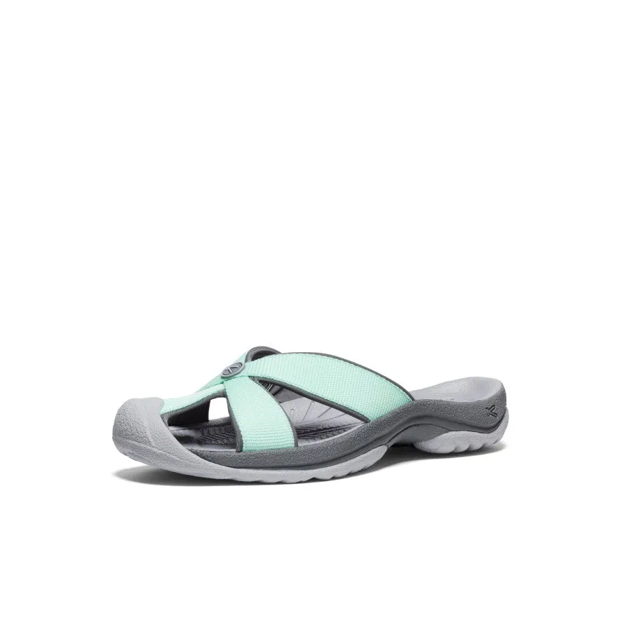 Women's Bali Slide Sandal  |  Lichen/Steel Grey Comfort Fit Cushioned Footbed