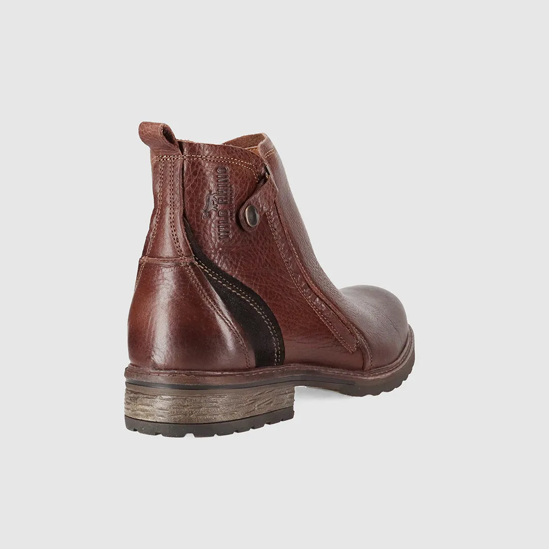 High-Performance Footwear Hunter Zip Up Boots Dark Brown