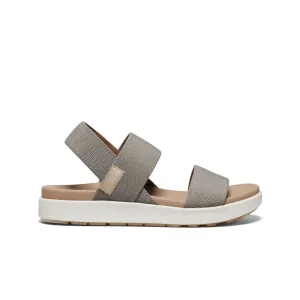 Lightweight Frame Structure Women's Elle Backstrap Sandal Wide  |  Brindle/Birch