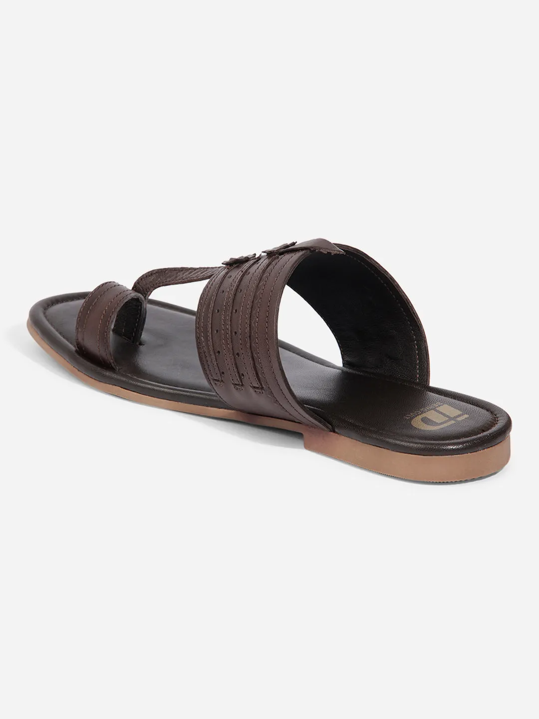 Body Balance King Strong Men Brown Sandal / Slipper (ID4231)