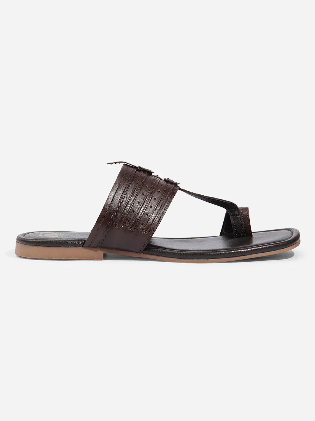Quick Pack Ice Grip Men Brown Sandal / Slipper (ID4231)