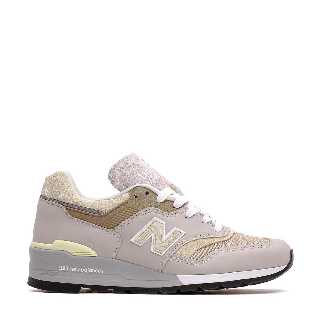 Flexible Fit Active People New Balance Unisex Made in USA 997 Moonrock Driftwood U997GG