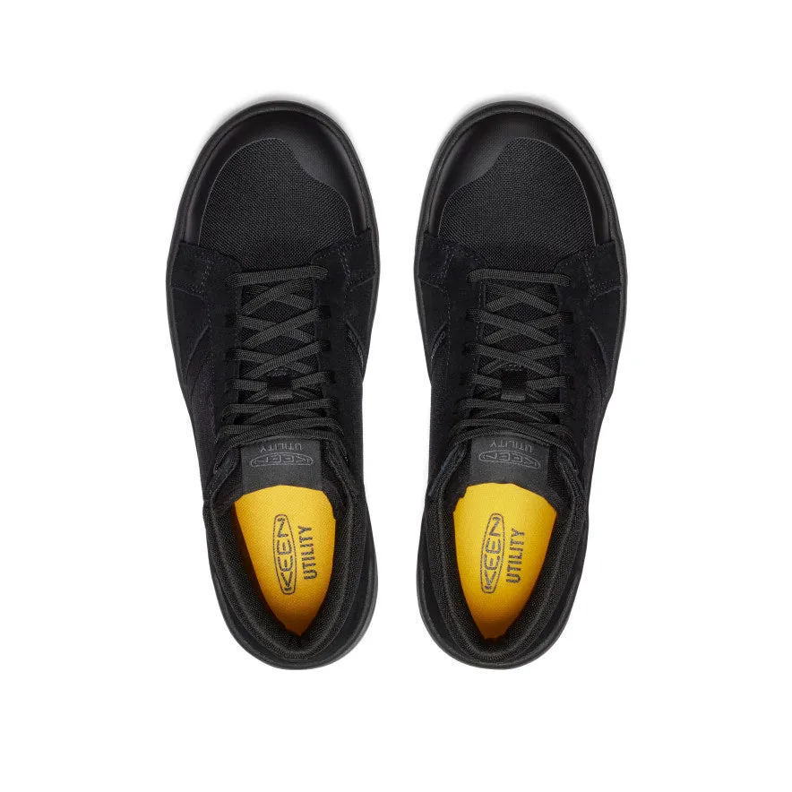 Customizable Fit Men's Kenton Mid Work Shoe (Carbon Toe)  |  Black/Gum