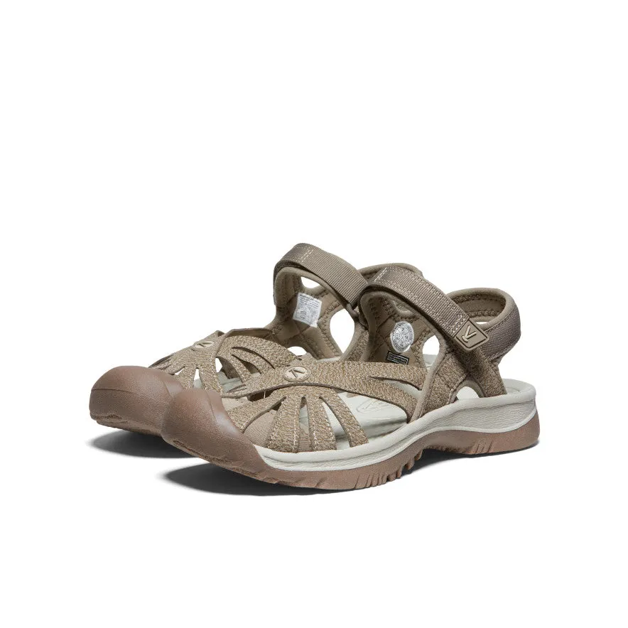 Anti Slip Heel Kinetic Motion Engine Women's Rose Sandal  |  Brindle/Shitake