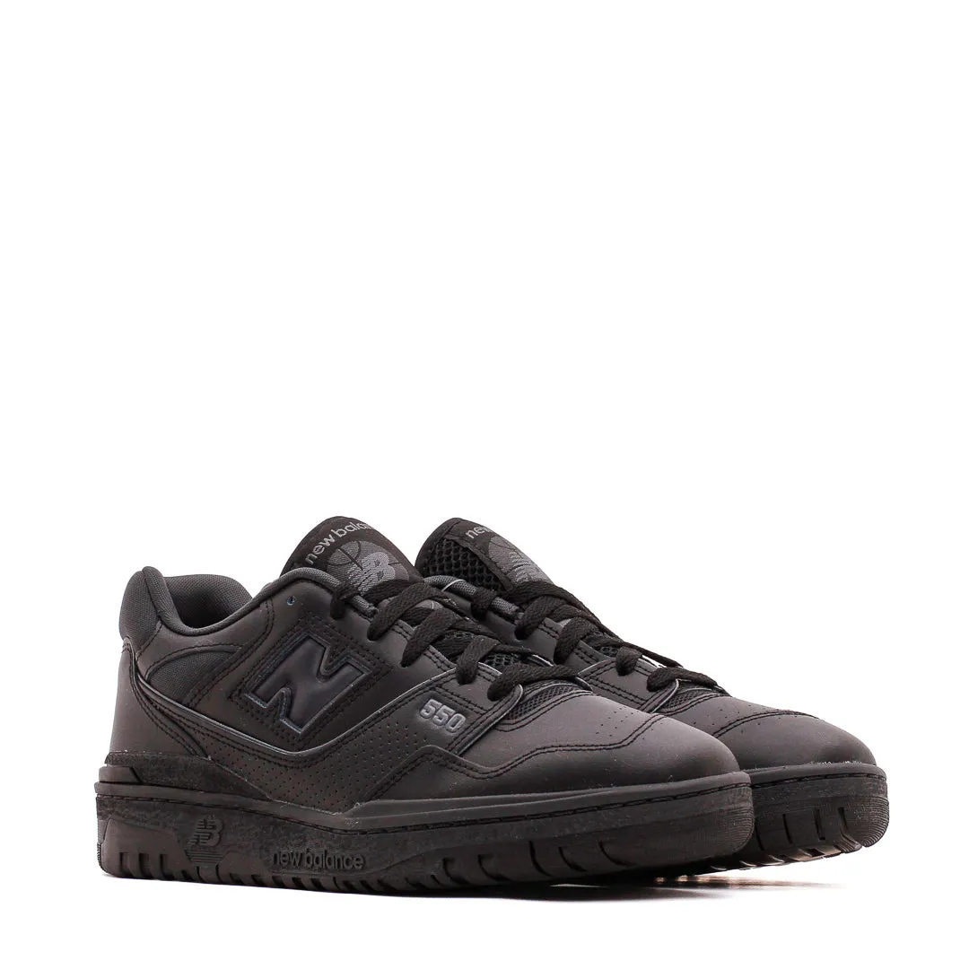 New Balance Men 550 Black BB550BBB Molded Insole Ergonomic Cold Weather