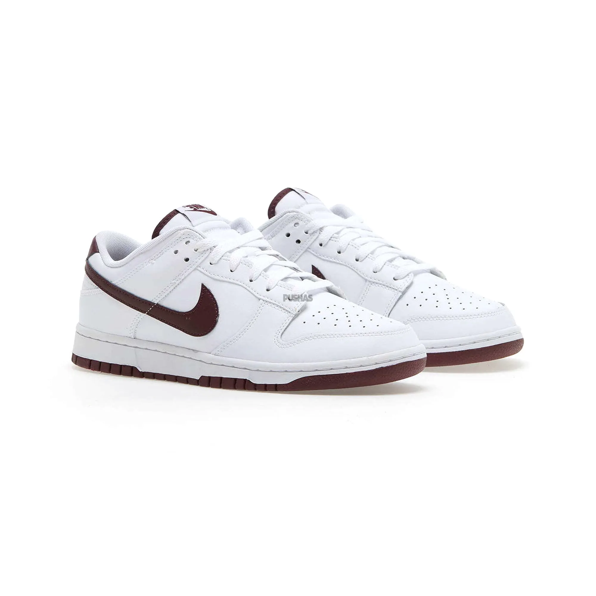 Modern Bold Comfortable fit Nike Dunk Low Retro 'White Night Maroon' (2023)