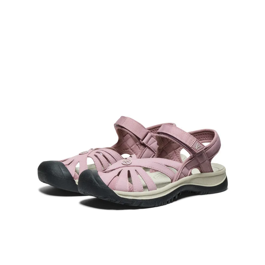 Shock Absorbing Rubber Cushioned durability Women's Rose Sandal  |  Toadstool