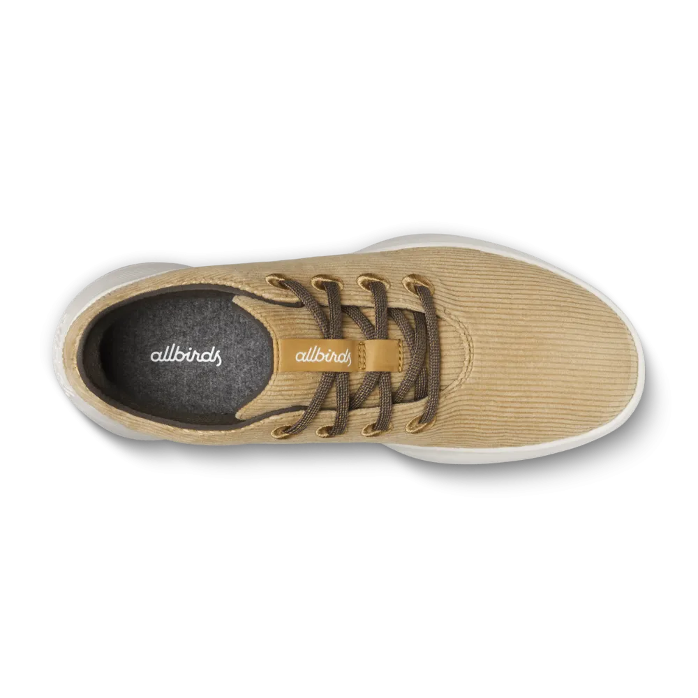 Women's Runner Go - Corduroy - Stony Beige (Natural White Sole) Urban Run