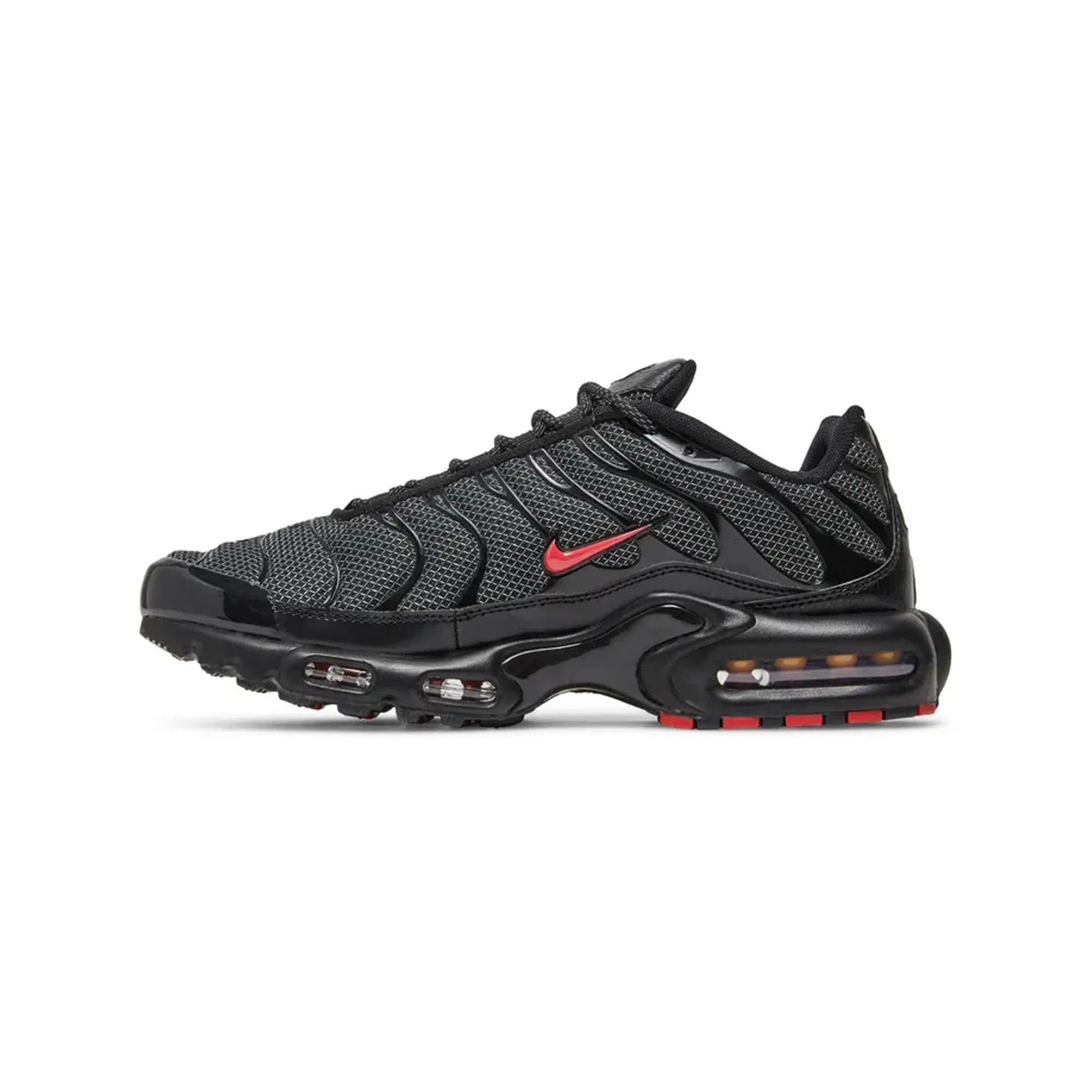 All Day Travel Light Campus Cool Nike Air Max TN Plus 'Metal Mesh Black Red' (2021)
