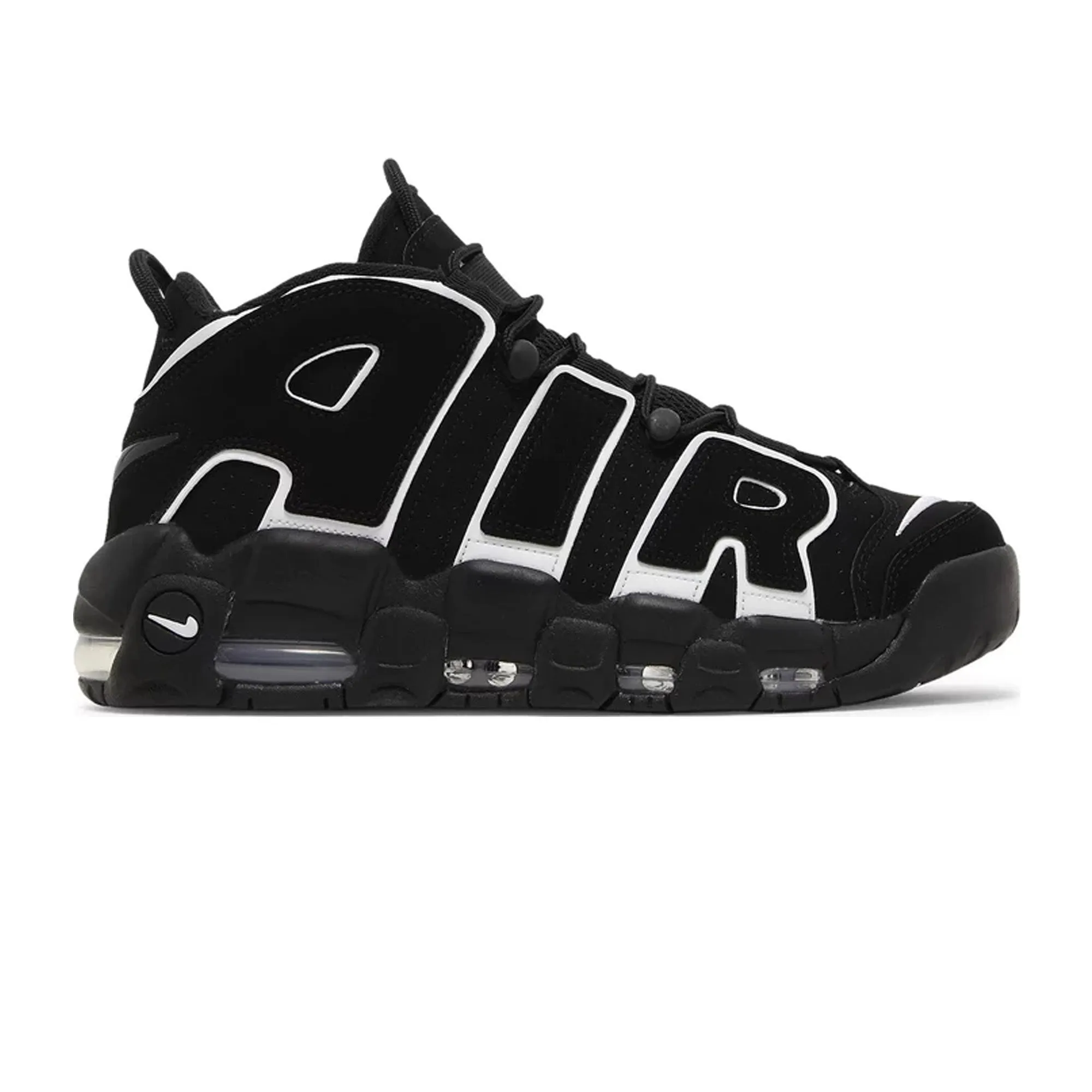 Nike Air More Uptempo 'Black White' Celebrity Vibe Cactus Cool
