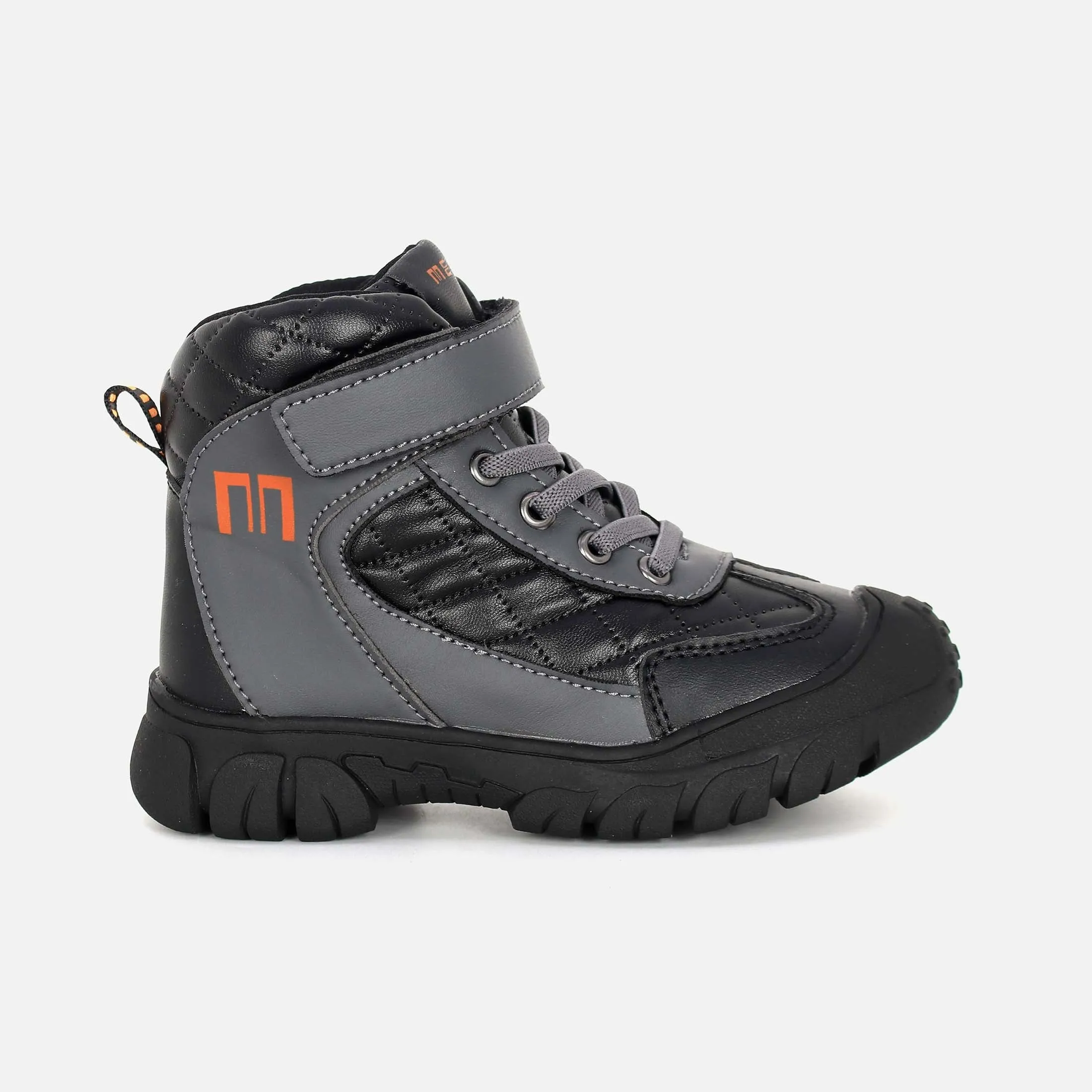 BOYS CASUAL VELCRO BOOTS mud proof