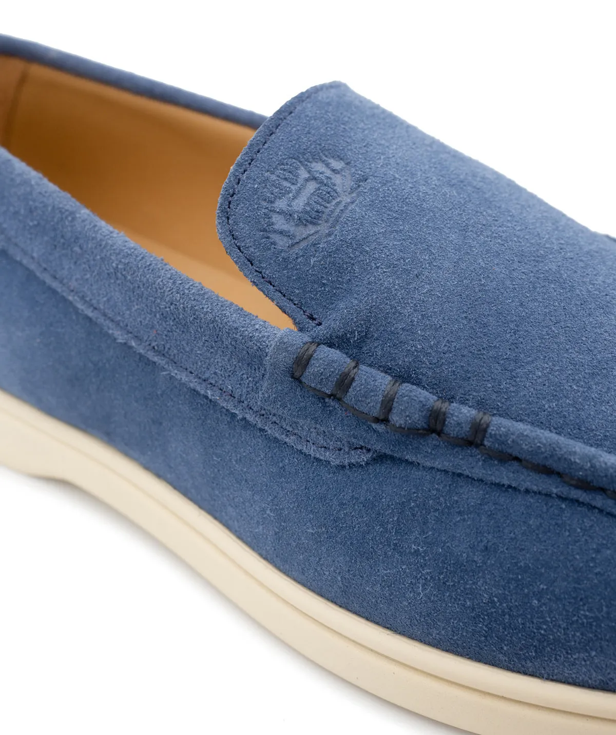 Mocassin MONACO Daim Bleu Weekend Vibes easy move