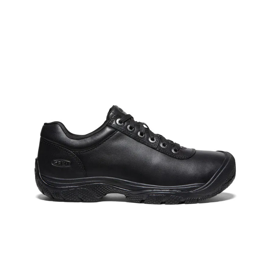 Wedge Sole Non Marking Men's PTC Dress Oxford  |  Black
