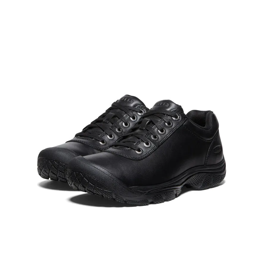 Men's PTC Dress Oxford  |  Black Dual Density Foam Shock Wear