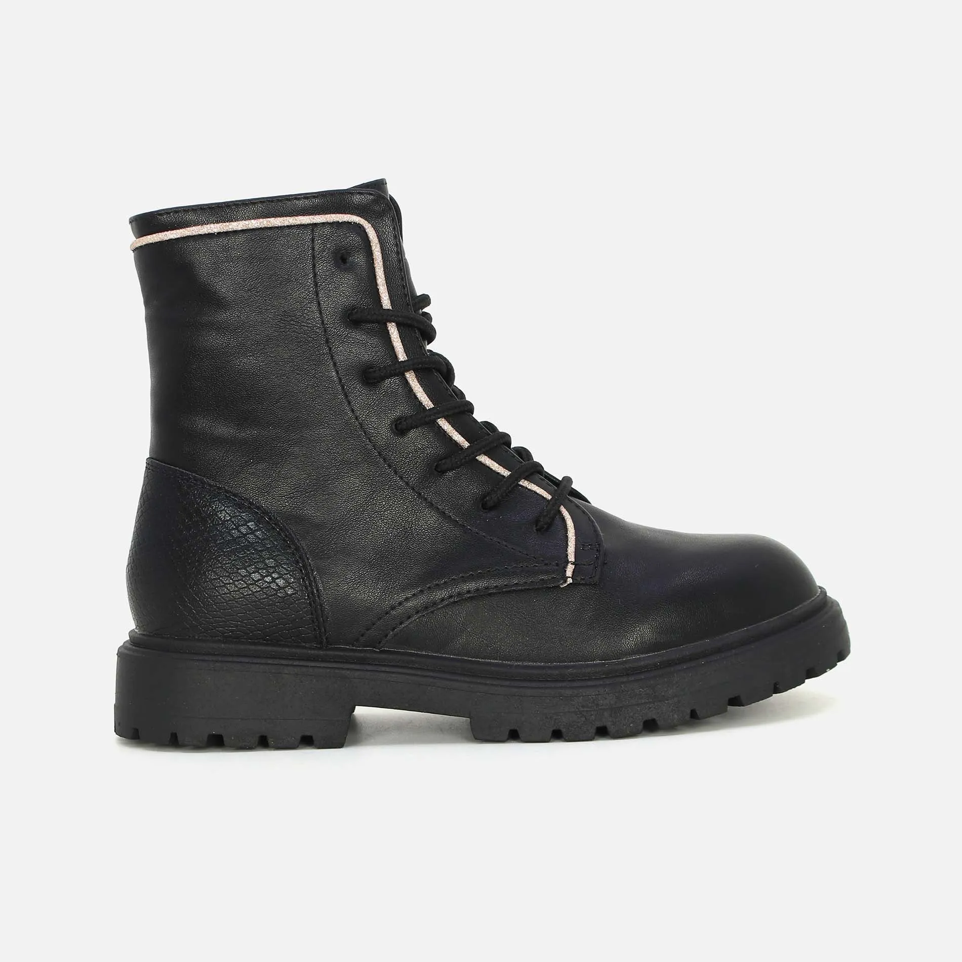 Timeless Appeal GIRLS CASUAL LACE-UP BOOTS