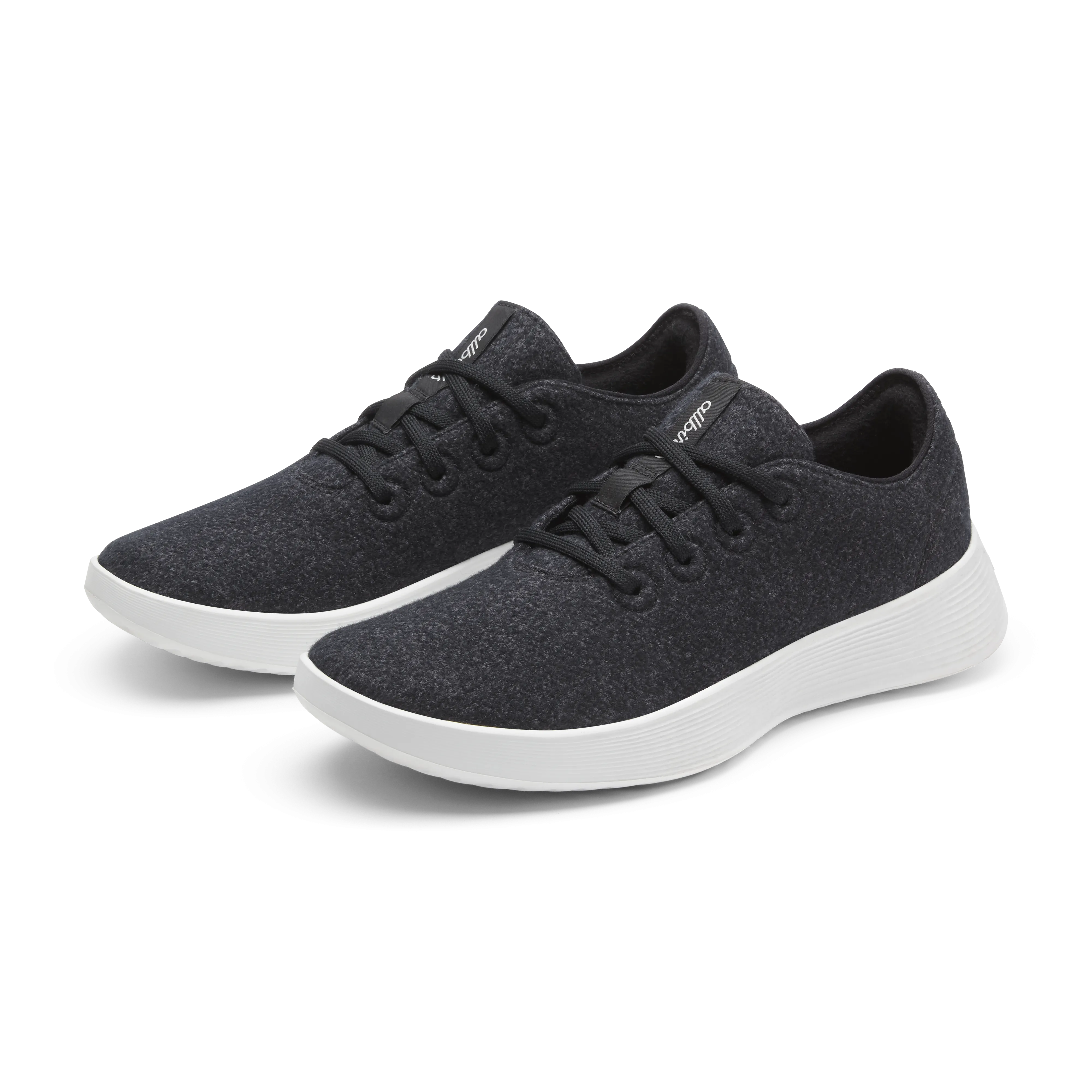 Optimal ease Women's Wool Runner Go - Natural Black (Blizzard Sole)