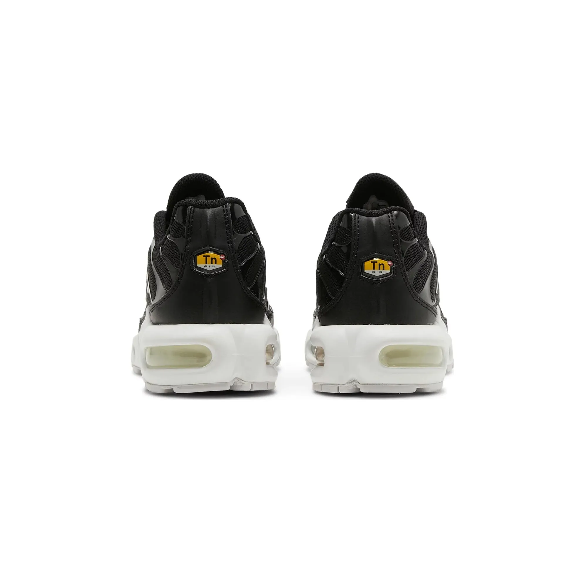 Leather Upper construction Nike Air Max Plus TN 'Black White' Women's (2022)