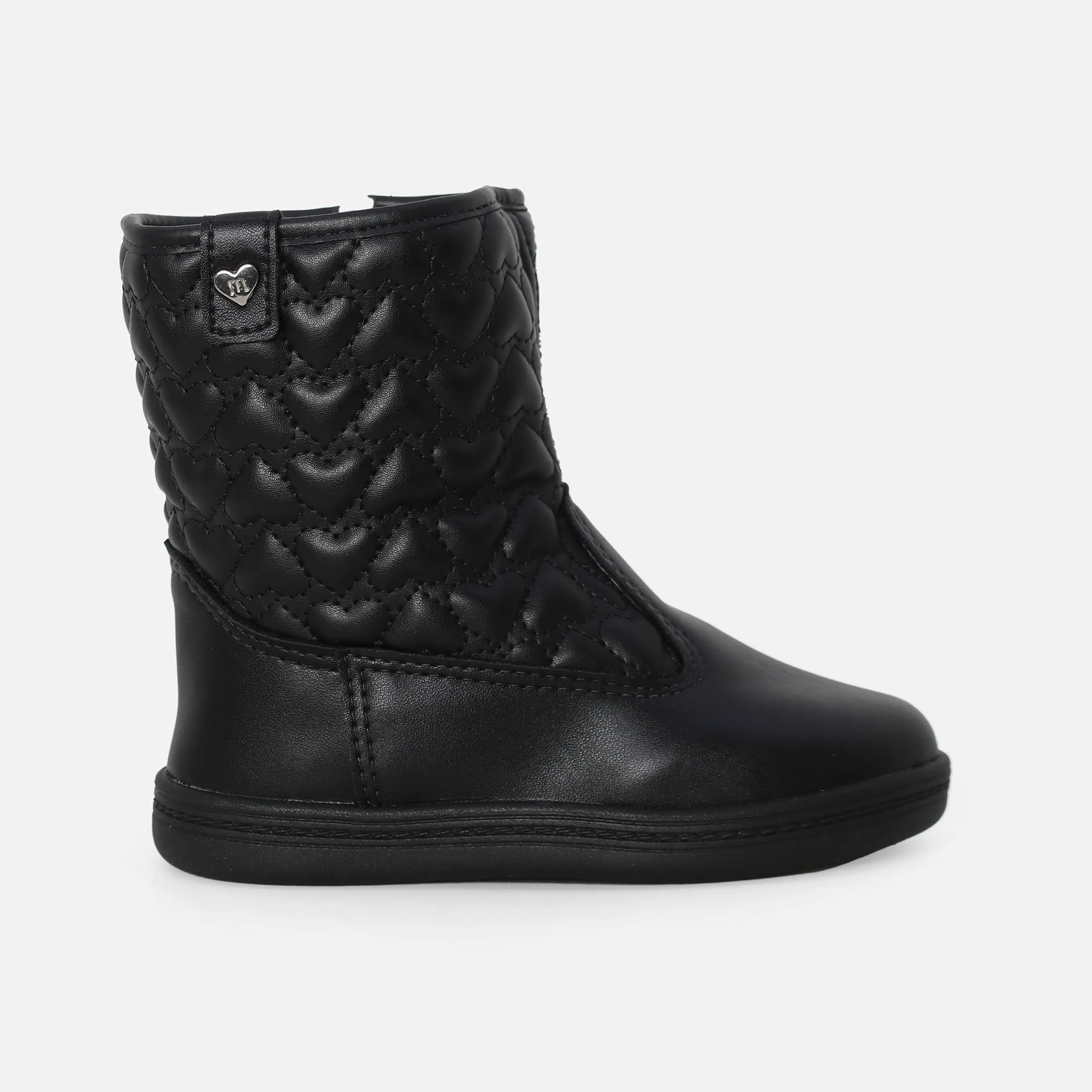Padded Interior Cold Climate Easy Maintenance GIRLS CASUAL ZIPPER BOOTS