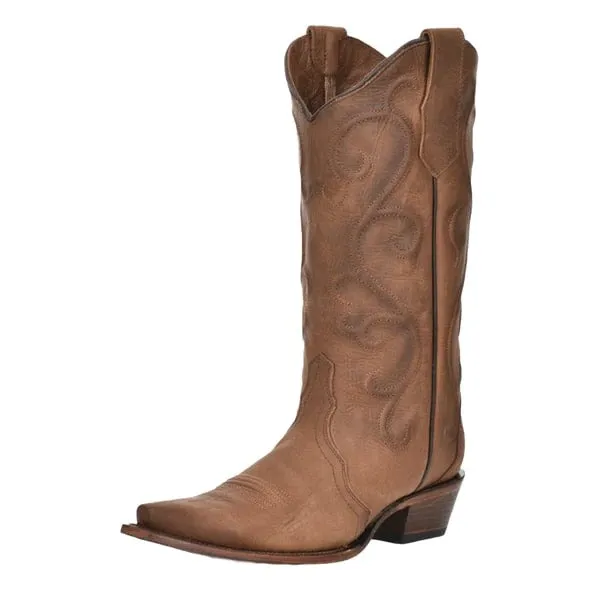 Corral Ladies' Cinnamon Embroidered Boot Minimal Aesthetic