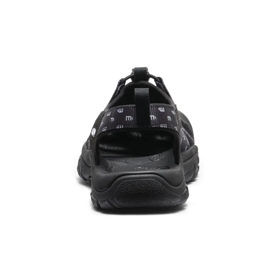 Quick Release Laces Canvas Material Men's Newport Retro Sandal x tudes Studio  |  Etudes Black
