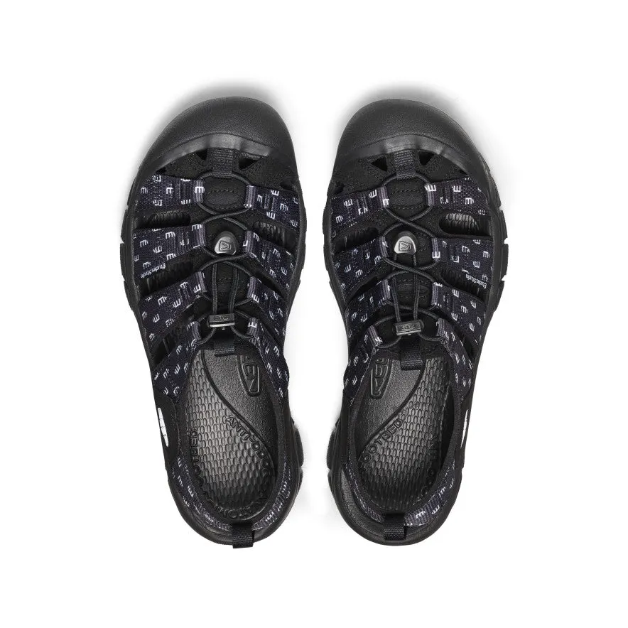 City Run Padded Comfort Standing Workers Men's Newport Retro Sandal x tudes Studio  |  Etudes Black
