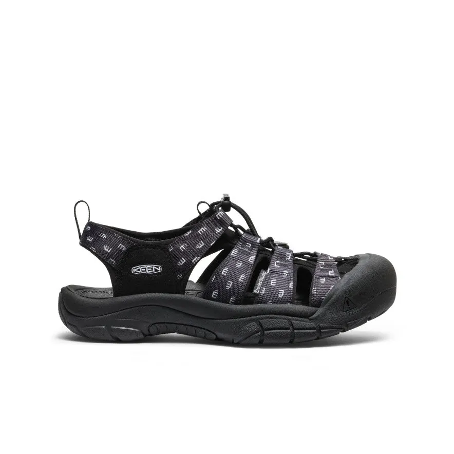 Men's Newport Retro Sandal x tudes Studio  |  Etudes Black Comfort Strap Effortless Wear