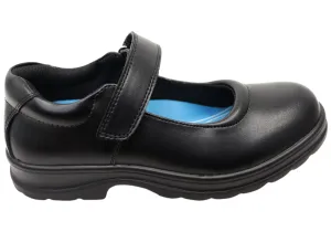 Sporty kids' attire Playtime essentials Grosby Ella Jnr 2 Kids Girls Leather Mary Jane School Shoes