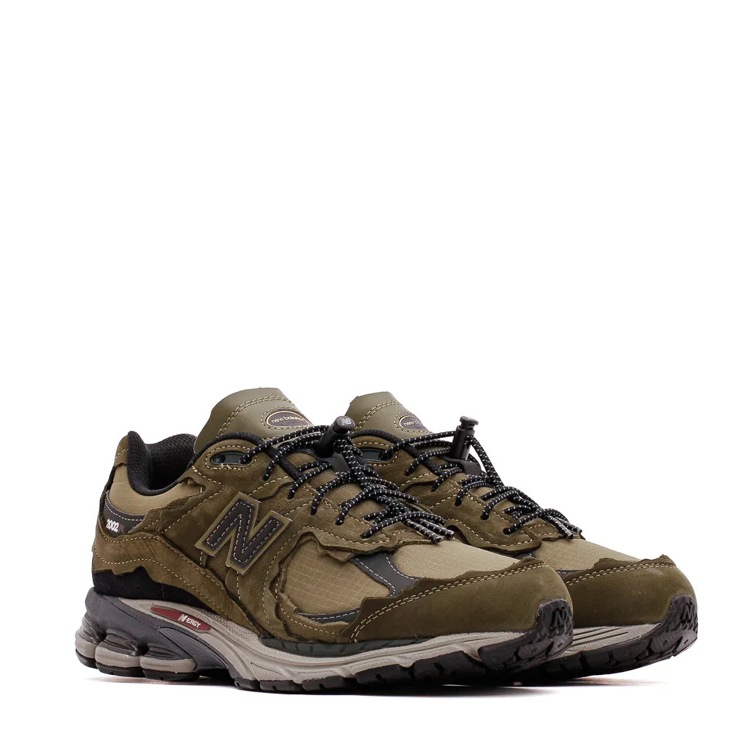 New Balance Men 2002RD Protection Pack Dark Moss M2002RDN Bright Gold Love Path