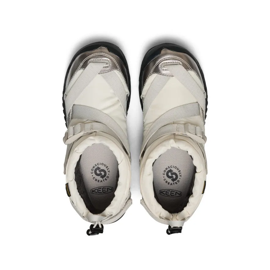 Women's Hoodzerra II Waterproof Boot  |  Star White/Silver Durable Feel Grip Ready