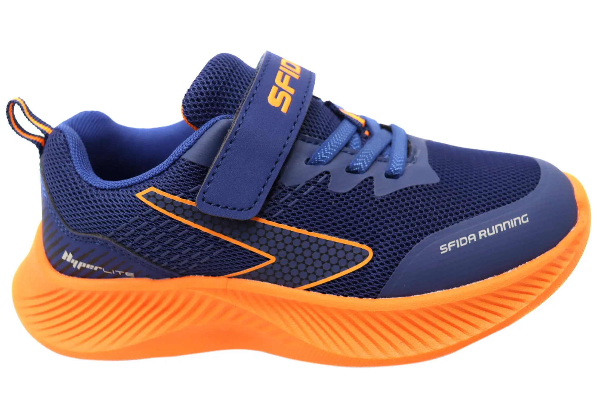 Lace - up kids' shoes Sfida Kaleido Kids Boys Comfortable Adjustable Strap Athletic Shoes