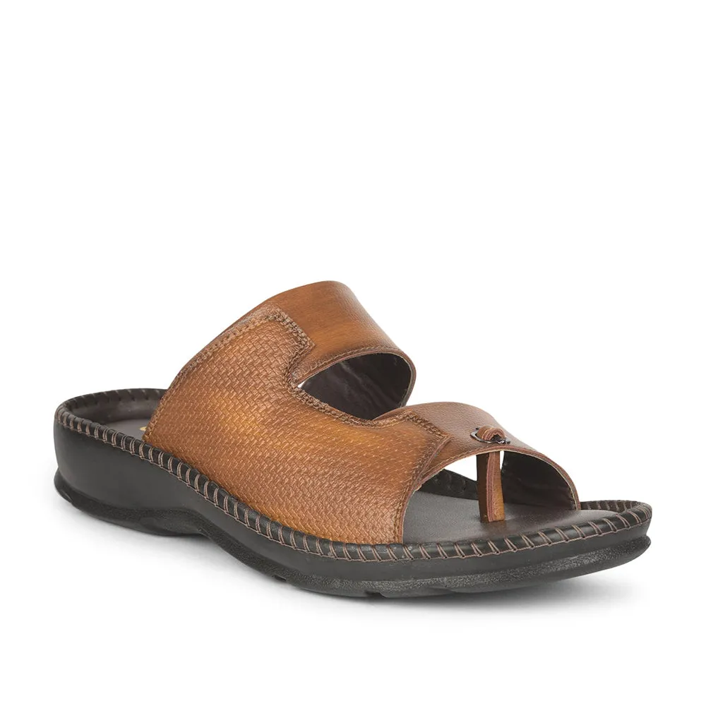 Desert Cool Mesh Cool Coolers Casual (Tan) Slippers For Men AVN-21 By Liberty