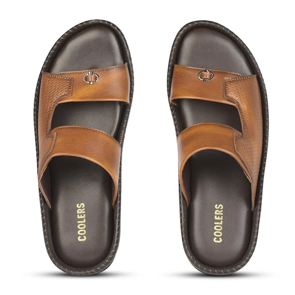 Any Path Coolers Casual (Tan) Slippers For Men AVN-21 By Liberty