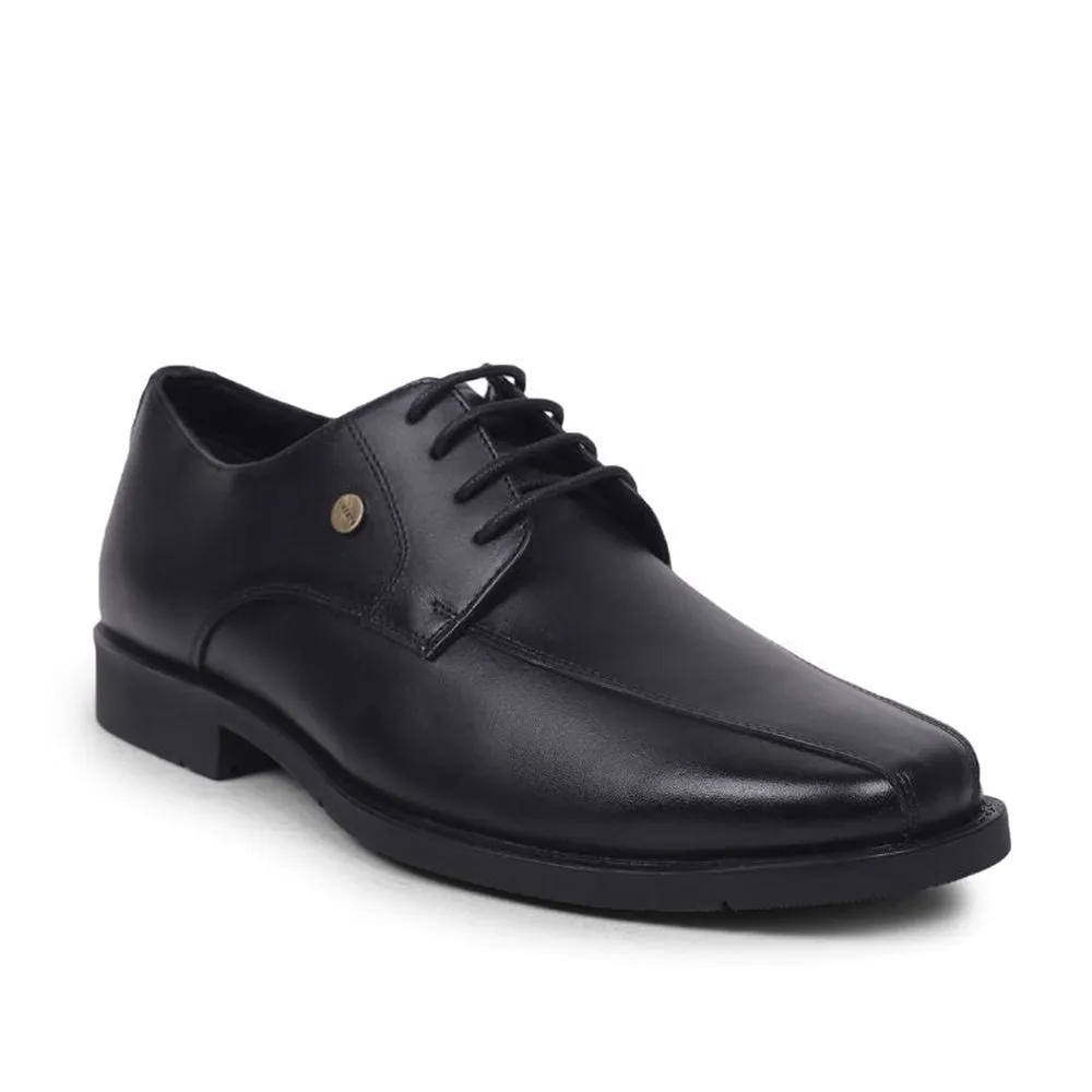 Chic Design Fortune By Liberty Men ECO-01E Black Formal Lacing Shoes