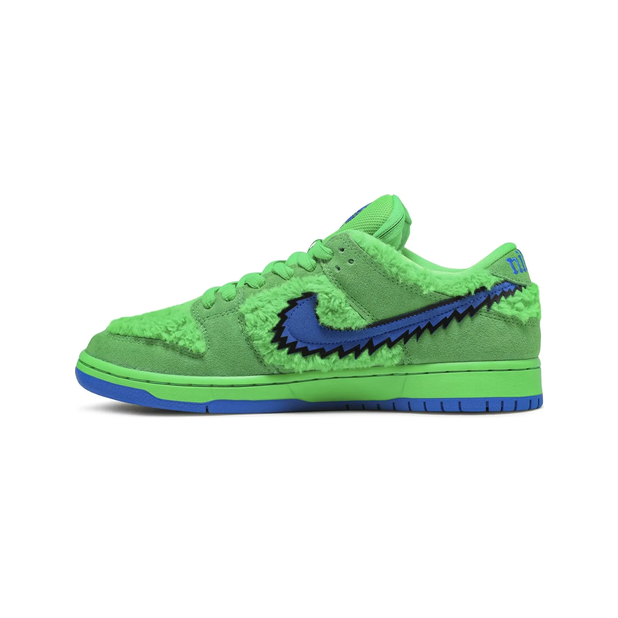 SB Dunk Low x Grateful Dead 'Bears Green' Waterproof Outdoor Travel Street Glow