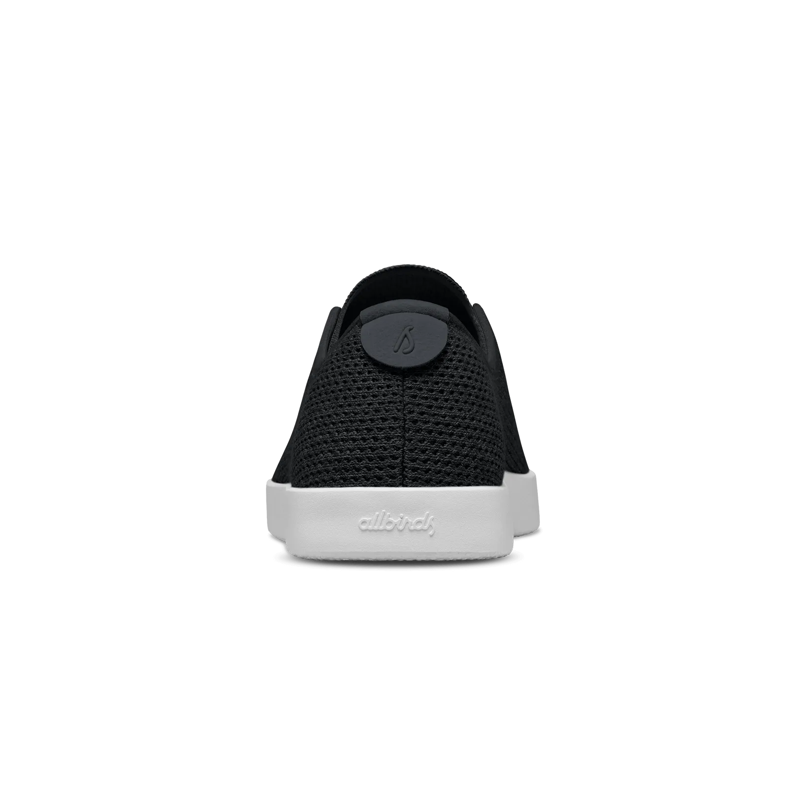Women's Tree Skipper - Jet Black (White Sole) Smart Casual Slip   Resistant