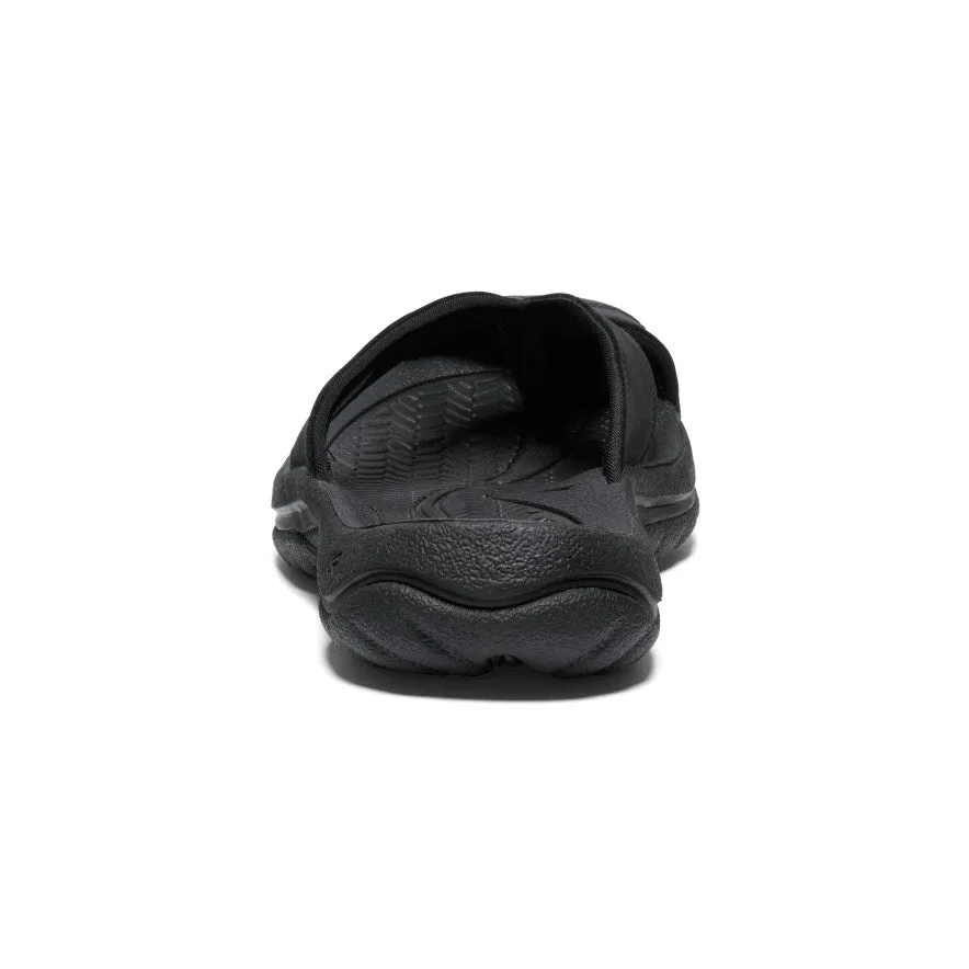 Women's Waimea Leather Flip-Flop  |  Black/Black Quality craftsmanship
