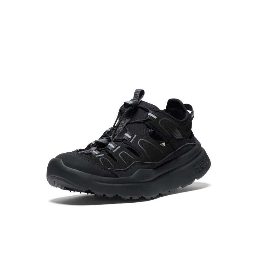 Dry Interior Flexible Frame Rough Trail Hiker Women's WK450 Walking Sandal  |  Black/Black