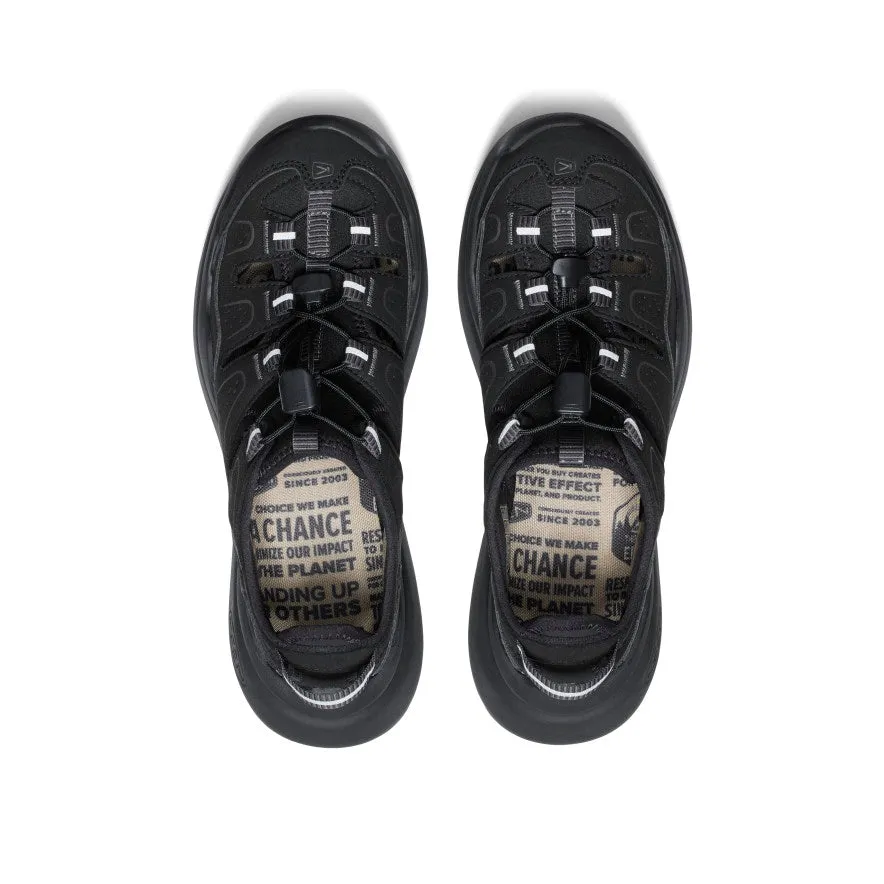 Women's WK450 Walking Sandal  |  Black/Black Flexible Use Slip Fit Sandals