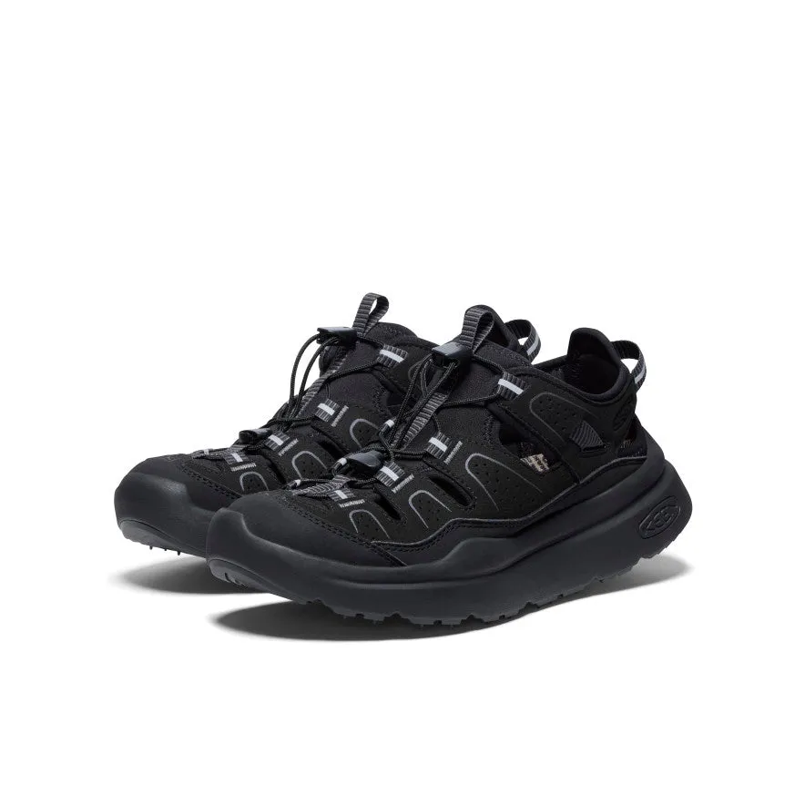 Women's WK450 Walking Sandal  |  Black/Black Sturdy Outsole Low Drop Profile