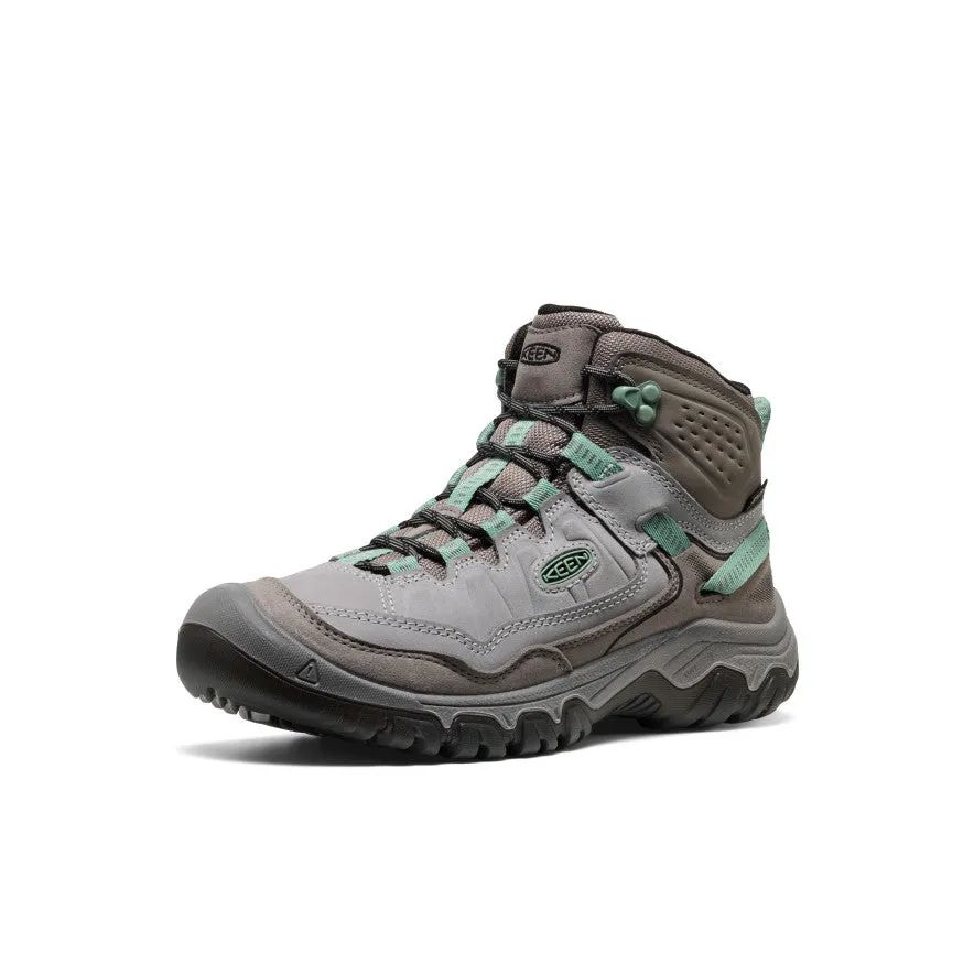 Women's Targhee IV Waterproof Hiking Boot  |  Alloy/Granite Green Comfortable Adaptability Smooth Sling