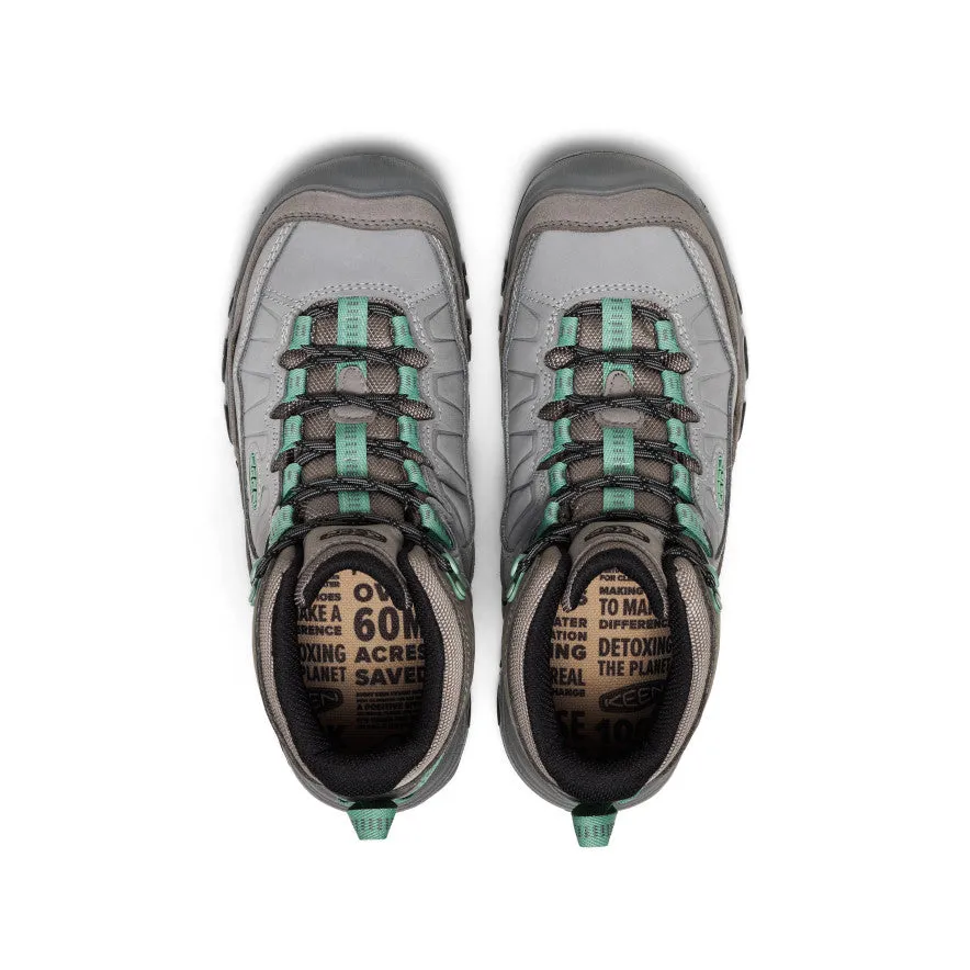 Women's Targhee IV Waterproof Hiking Boot  |  Alloy/Granite Green Home Comfort Smooth Sling