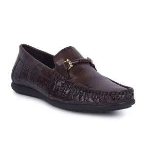 Refined Shape Fortune Brown Casual Non Lacing Shoes For Men OSL19 By Liberty
