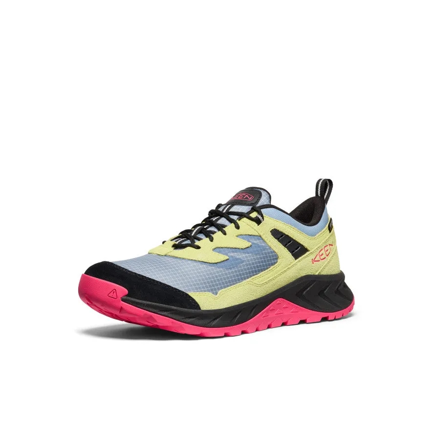 Men's Hightrail EXP Waterproof  |  Faded Denim/Rouge Red Durable Rubber Outsole Cushioned Fit