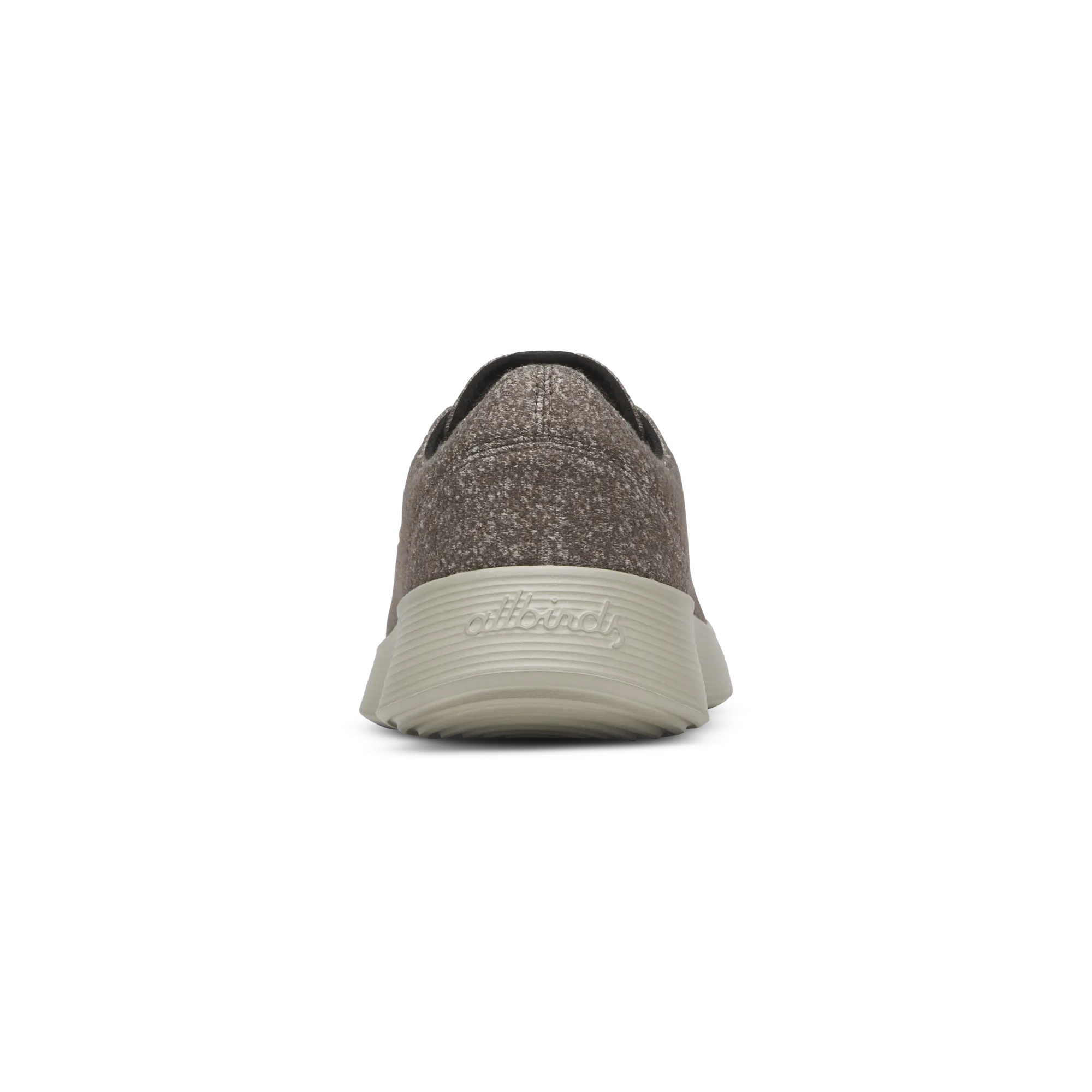 Back friendly Travel Day Women's Wool Runner Go - Rustic Brown (Weathered Grey Sole)