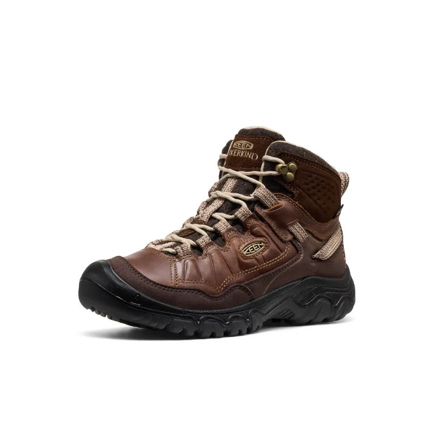 Women's Targhee IV Waterproof Hiking Boot x Hikerkind  |  Dark Earth/Dark Earth Easy Walk